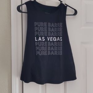 Pure Barre Las Vegas Muscle Tank Crop